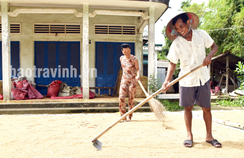 Nông dân Khmer Thuận Hòa sản xuất hiệu quả